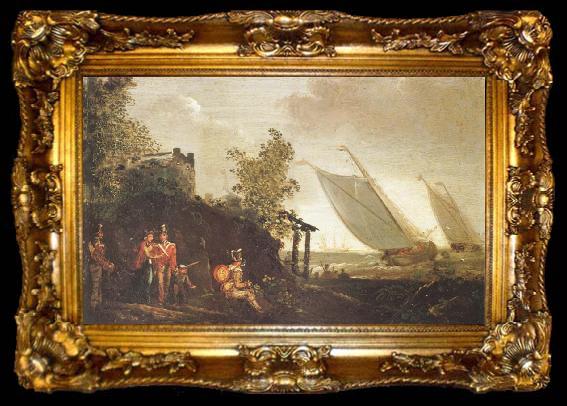 framed  Thomas Pakenham The French are on the sea,says the Shan Van Vocht, ta009-2